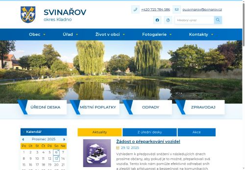 Zobrazit webové stránky Obecní úřad Svinařov