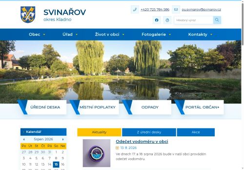Zobrazit webové stránky Obecní úřad Svinařov