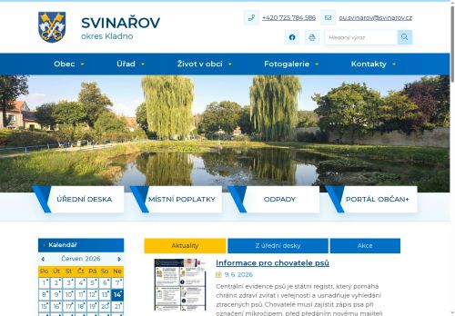 Zobrazit webové stránky Obecní úřad Svinařov