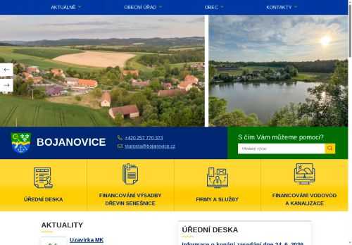Zobrazit webové stránky Obecní úřad Bojanovice