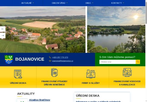 Zobrazit webové stránky Obecní úřad Bojanovice