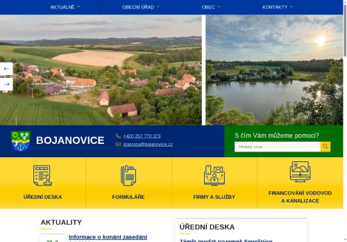 Zobrazit webové stránky Obecní úřad Bojanovice