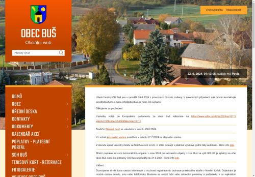 Zobrazit webové stránky Obecní úřad Buš