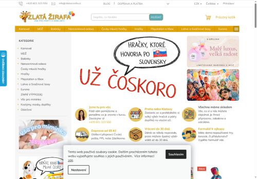 Zlatá Žirafa s.r.o. nabízí práci na pozici Asistent/ka prodeje, prodavač/ka v obci Praha