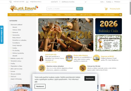 Zlatá Žirafa s.r.o. nabízí práci na pozici Asistent/ka prodeje, prodavač/ka v obci Praha