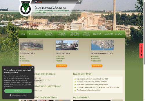 České lupkové závody, a.s. nabízí práci na pozici Dělník/dělnice na úseku pálených lupků v obci Nové Strašecí