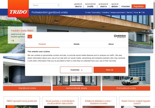 TRIDO, s.r.o. nabízí práci na pozici Skladník expedient (m/ž) v obci Blansko