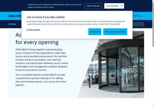 ASSA ABLOY ES Production s.r.o. nabízí práci na pozici Úředníci ve výrobě (M/Ž) v obci Kostelec