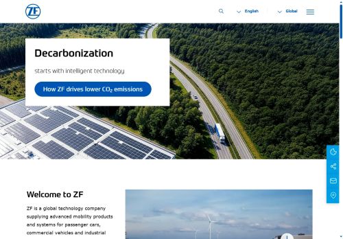 Webové stránky ZF Staňkov s.r.o., Staňkov