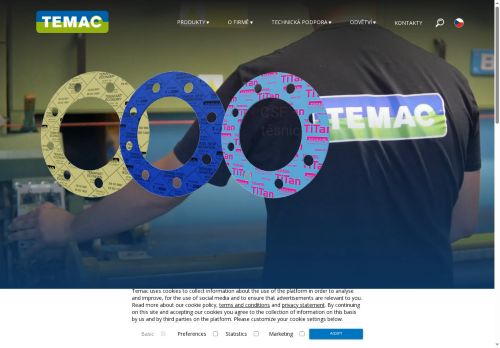 TEMAC, a.s. nabízí práci na pozici Dělník ve výrobě - pomocné práce v obci Zvěřínek