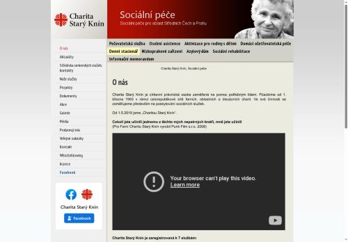 Zobrazit webové stránky Farní charita Starý Knín