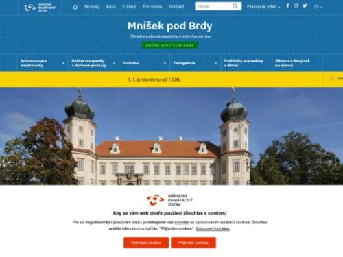 Státní zámek Mníšek pod Brdy