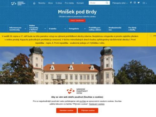 Státní zámek Mníšek pod Brdy