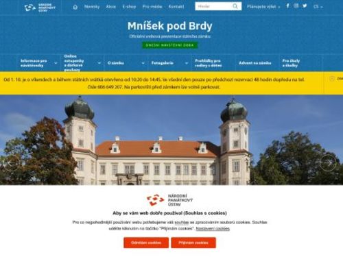 Státní zámek Mníšek pod Brdy