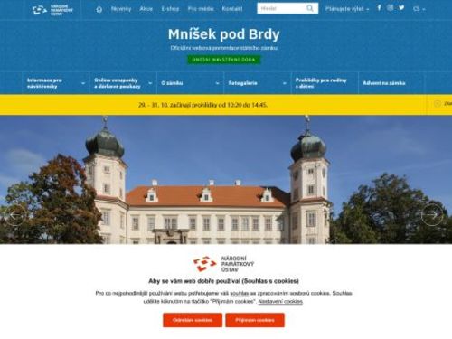 Státní zámek Mníšek pod Brdy