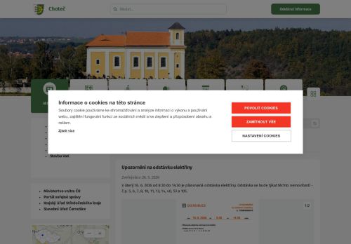 Zobrazit webové stránky Obecní úřad Choteč