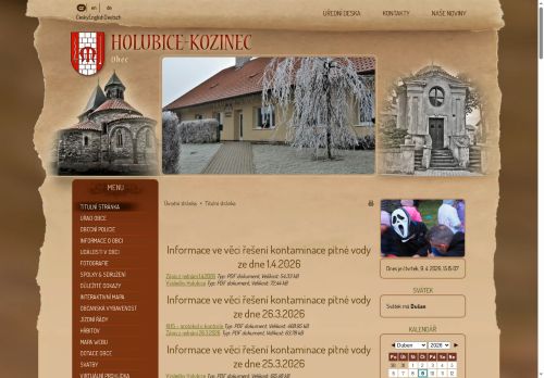 Zobrazit webové stránky Obecní úřad Holubice