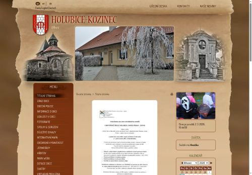 Zobrazit webové stránky Obecní úřad Holubice