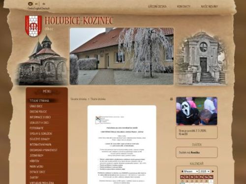 Obecní úřad Holubice