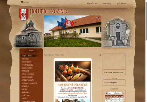 Zobrazit webové stránky Obecní úřad Holubice
