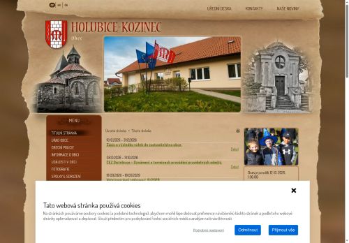 Zobrazit webové stránky Obecní úřad Holubice