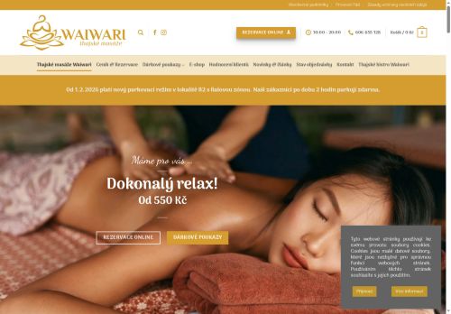 Renata Herčíková nabízí práci na pozici Masérka thajských masáží v obci Mladá Boleslav