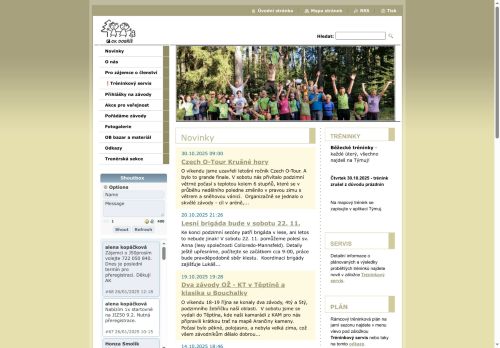 Zobrazit webové stránky Oddíl orientačního běhu Dobříš