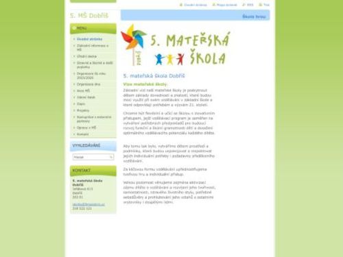 5. MŠ Dobříš
