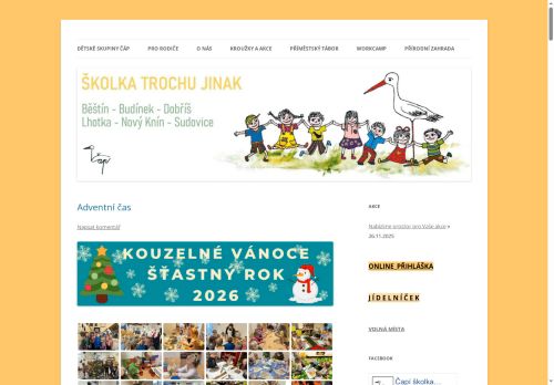 Zobrazit webové stránky Dětská skupina Čáp-Doosan