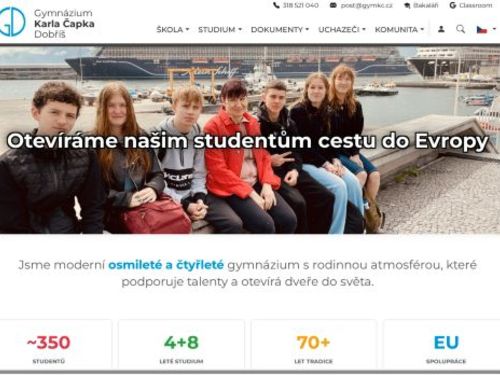 Gymnázium Karla Čapka