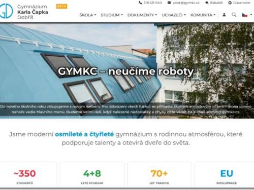 Gymnázium Karla Čapka