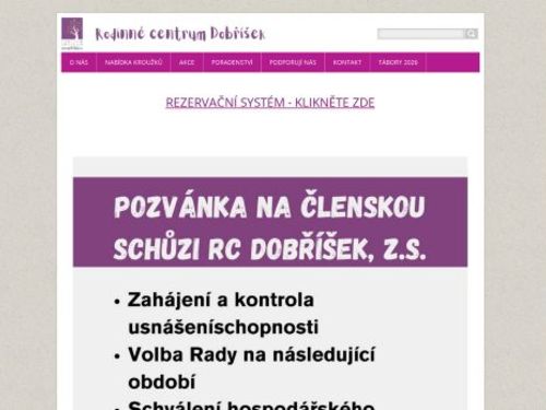 Rodinné centrum Dobříšek