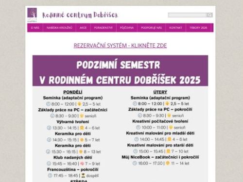 Rodinné centrum Dobříšek