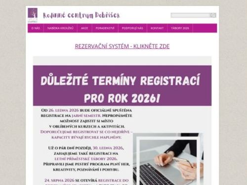 Rodinné centrum Dobříšek