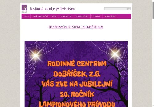 Zobrazit webové stránky Rodinné centrum Dobříšek
