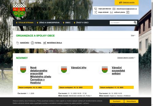 Zobrazit webové stránky Obecní úřad Kněževes