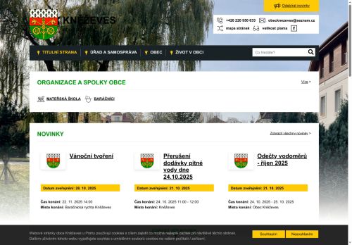 Zobrazit webové stránky Obecní úřad Kněževes