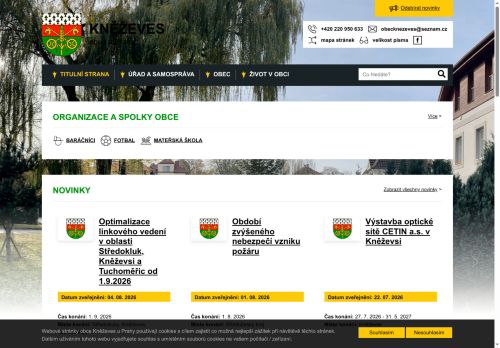 Zobrazit webové stránky Obecní úřad Kněževes