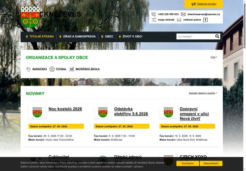 Zobrazit webové stránky Obecní úřad Kněževes