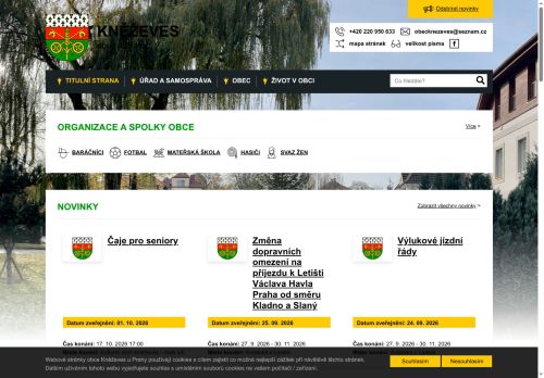 Zobrazit webové stránky Obecní úřad Kněževes