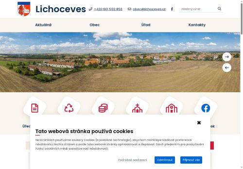 Zobrazit webové stránky Obecní úřad Lichoceves