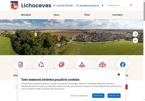 Zobrazit webové stránky Obecní úřad Lichoceves