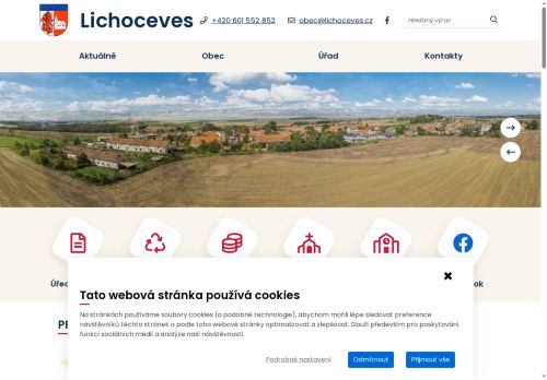 Zobrazit webové stránky Obecní úřad Lichoceves