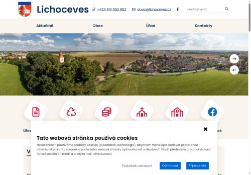 Zobrazit webové stránky Obecní úřad Lichoceves
