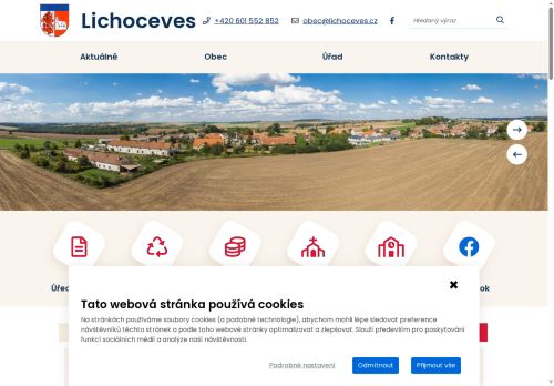 Zobrazit webové stránky Obecní úřad Lichoceves