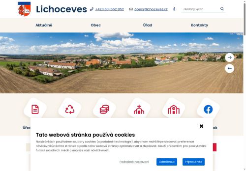 Zobrazit webové stránky Obecní úřad Lichoceves