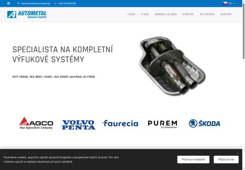 Autometal, spol. s r.o. nabízí práci na pozici Strojní inženýři (M/Ž) v obci Zalužany