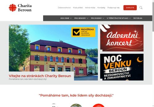 Zobrazit webové stránky Charita Beroun