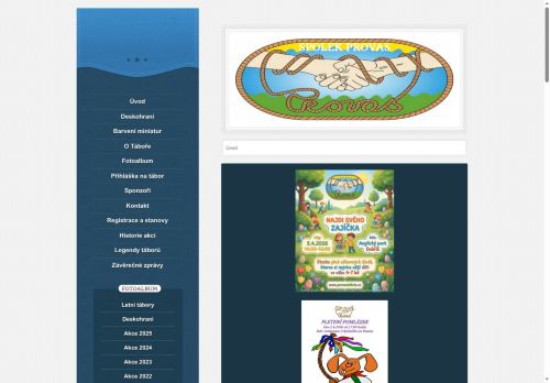 Zobrazit webové stránky Provas Dobříš