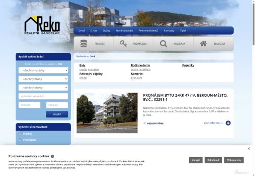 Zobrazit webové stránky Realitní kancelář Reko Beroun